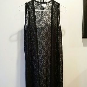 Black lace XS LuLaRoe Joy